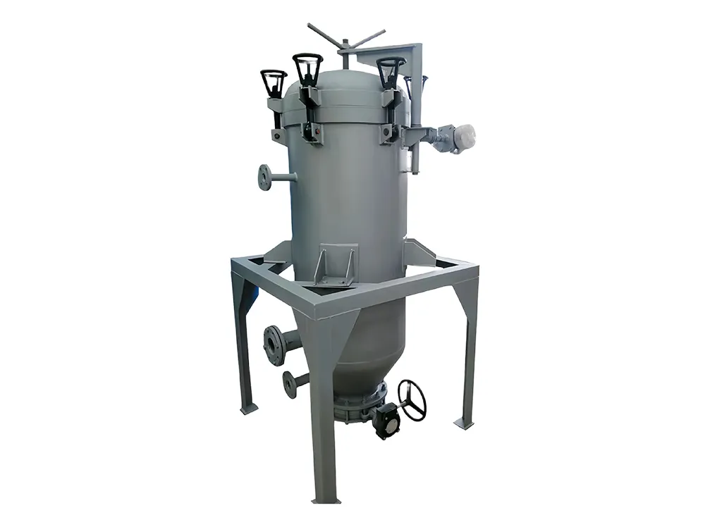 High efficiency closed plate filter