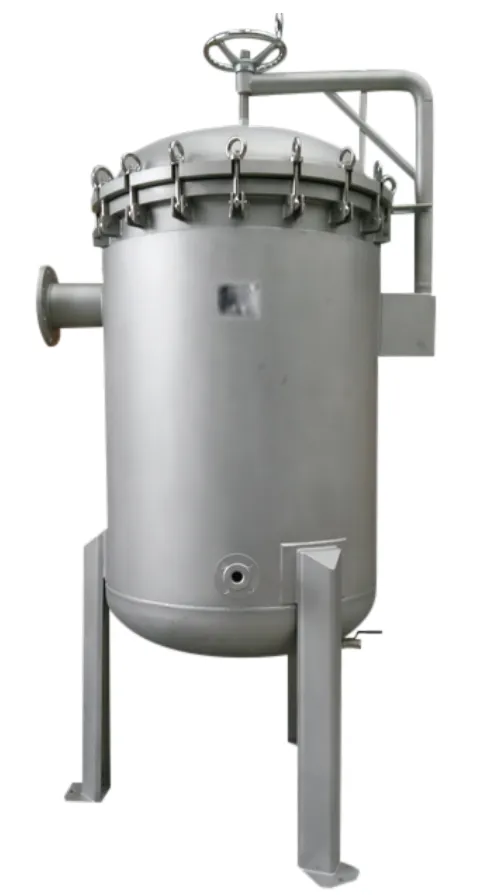 Jacketed bag filter