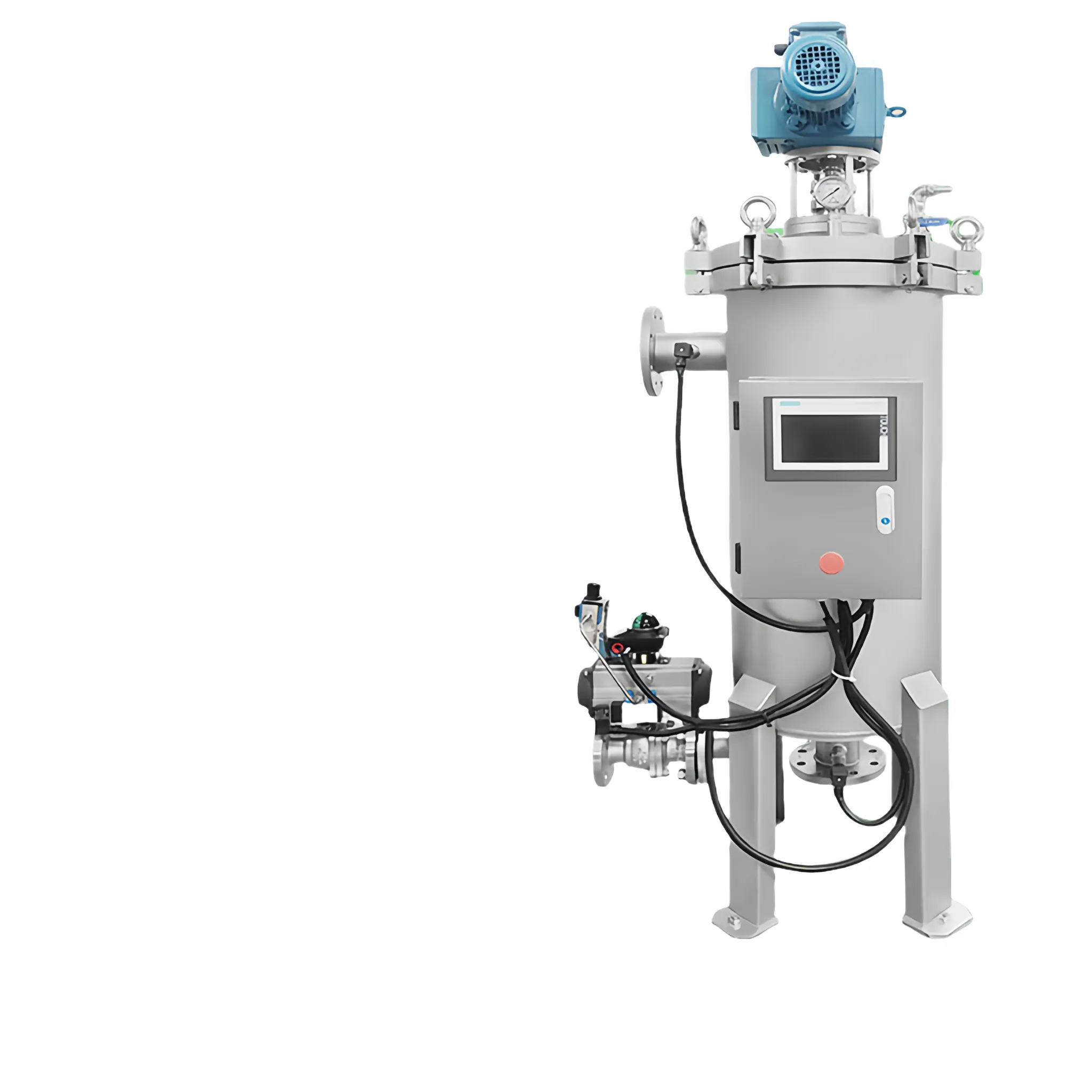 Other intelligent self-cleaning filters (Internal scraper/ external scraper/ brush-type/ angle through)