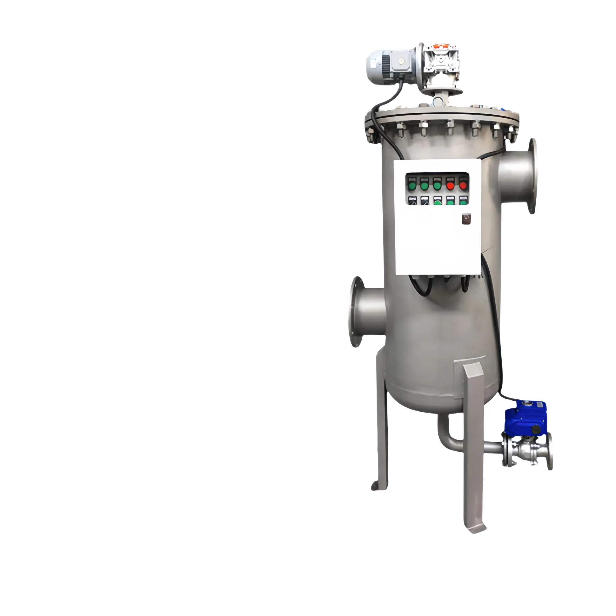 Other intelligent self-cleaning filters (Internal scraper/ external scraper/ brush-type/ angle through)