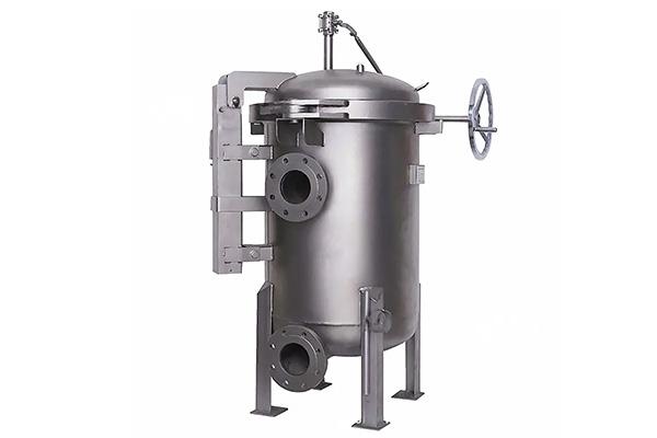 Quick opening bag filter