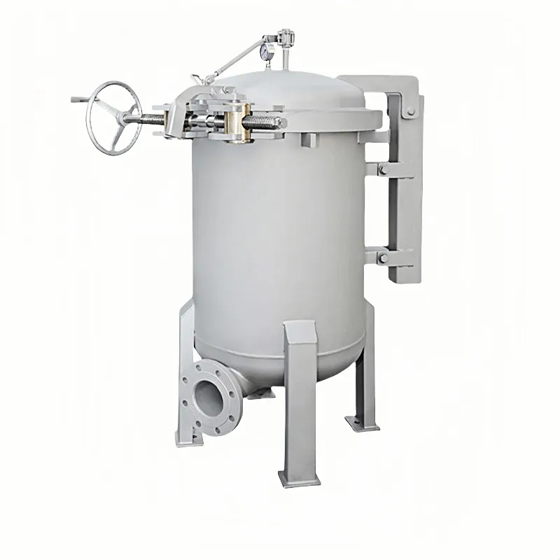 Quick opening bag filter