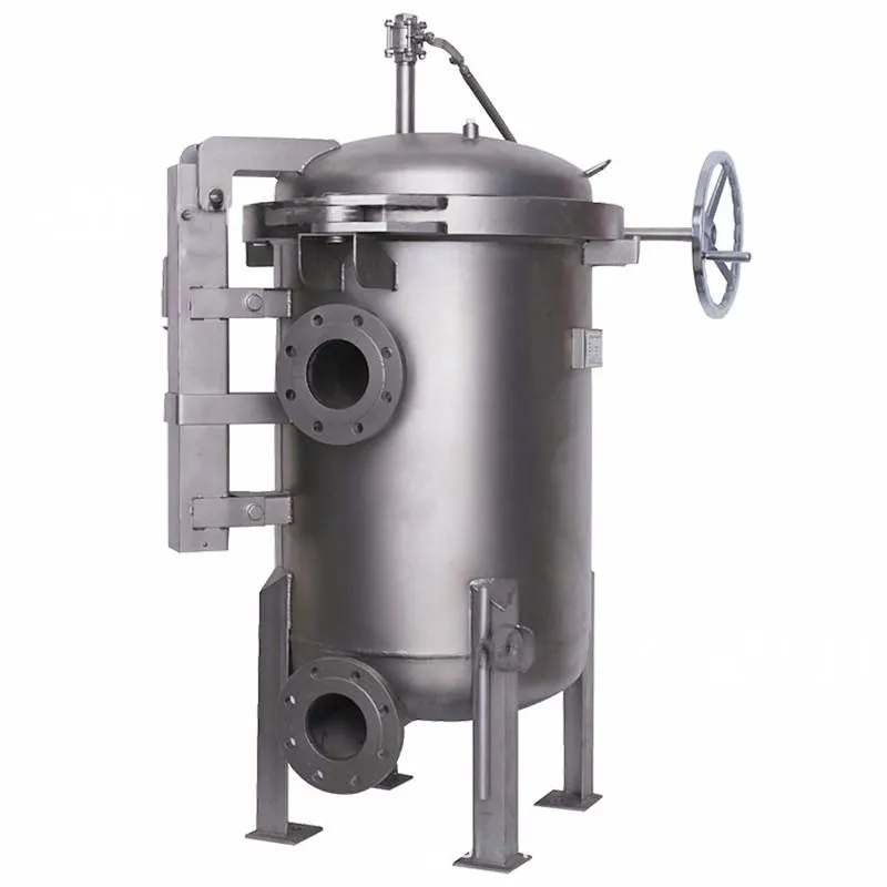 Quick opening bag filter